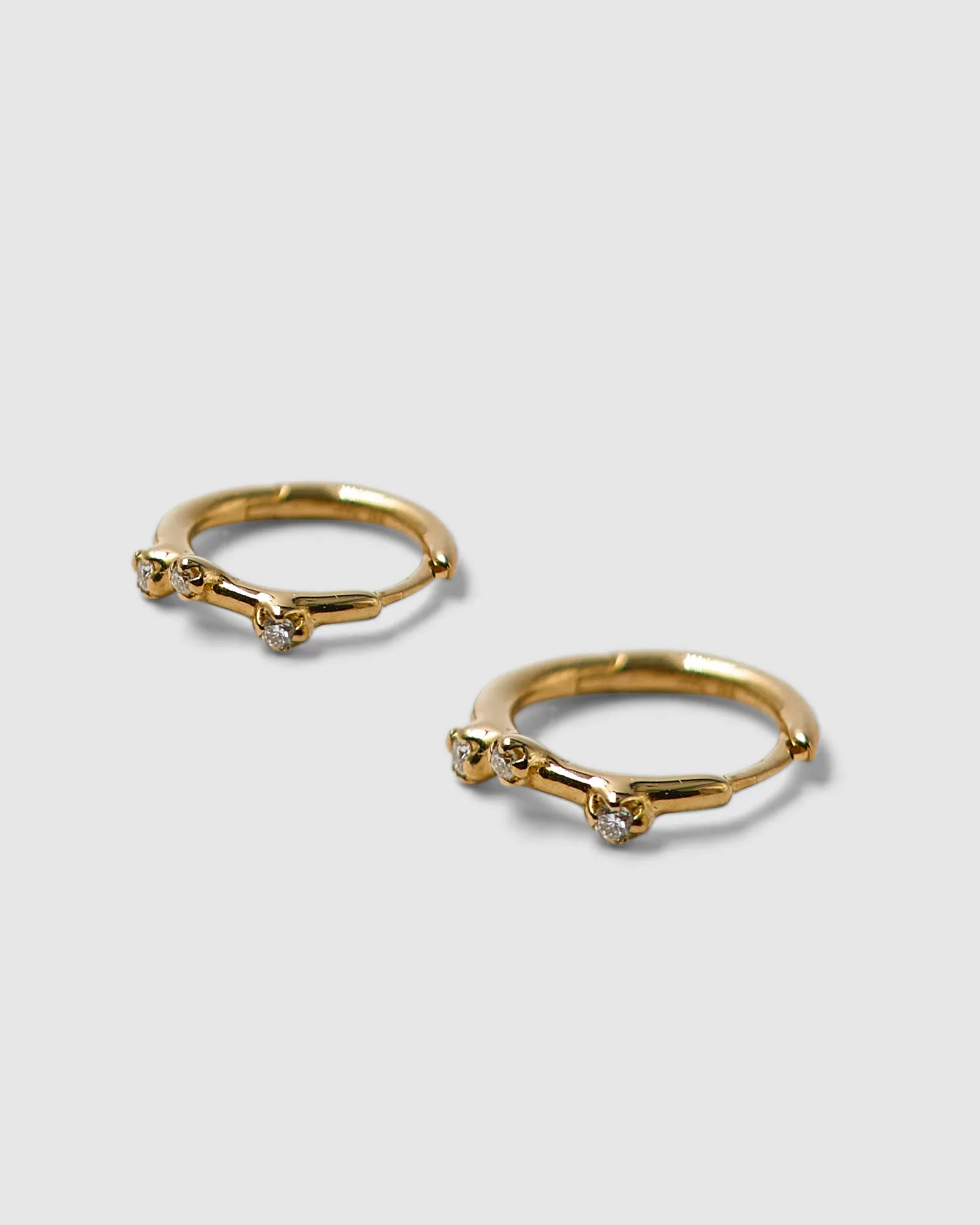 14k Gold Esther Diamond Sleepers