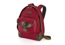 35 Rucksack for Cameras - Burgundy Canvas / Chocolate Leather