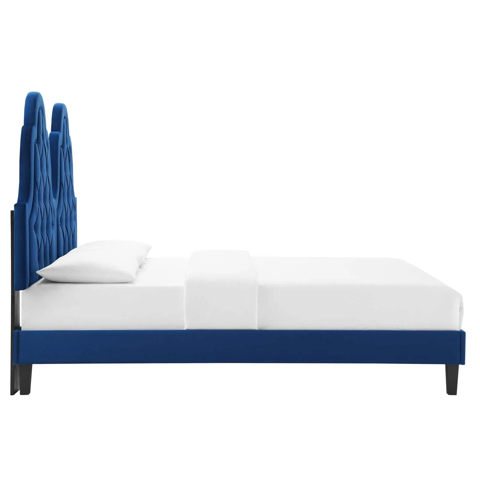 Alexandria Tufted Performance Velvet Platform Bed by Modway