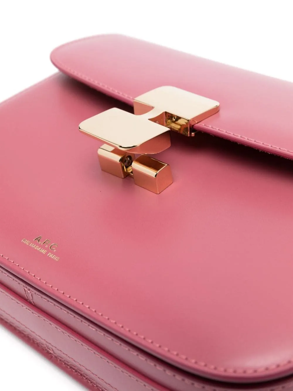 A.P.C. Elegant Pink Mini Crossbody Bag