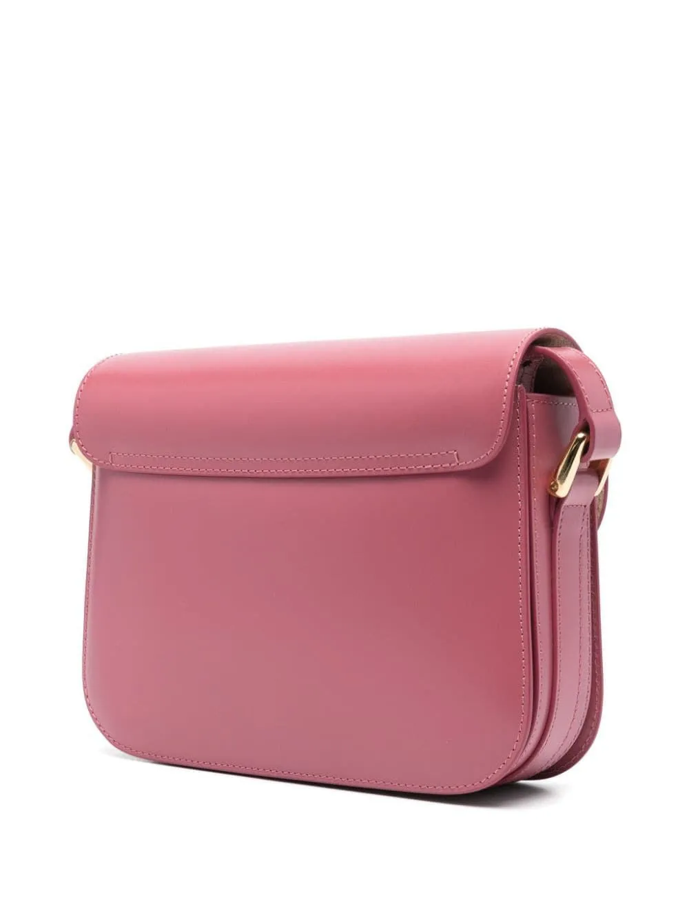 A.P.C. Elegant Pink Mini Crossbody Bag