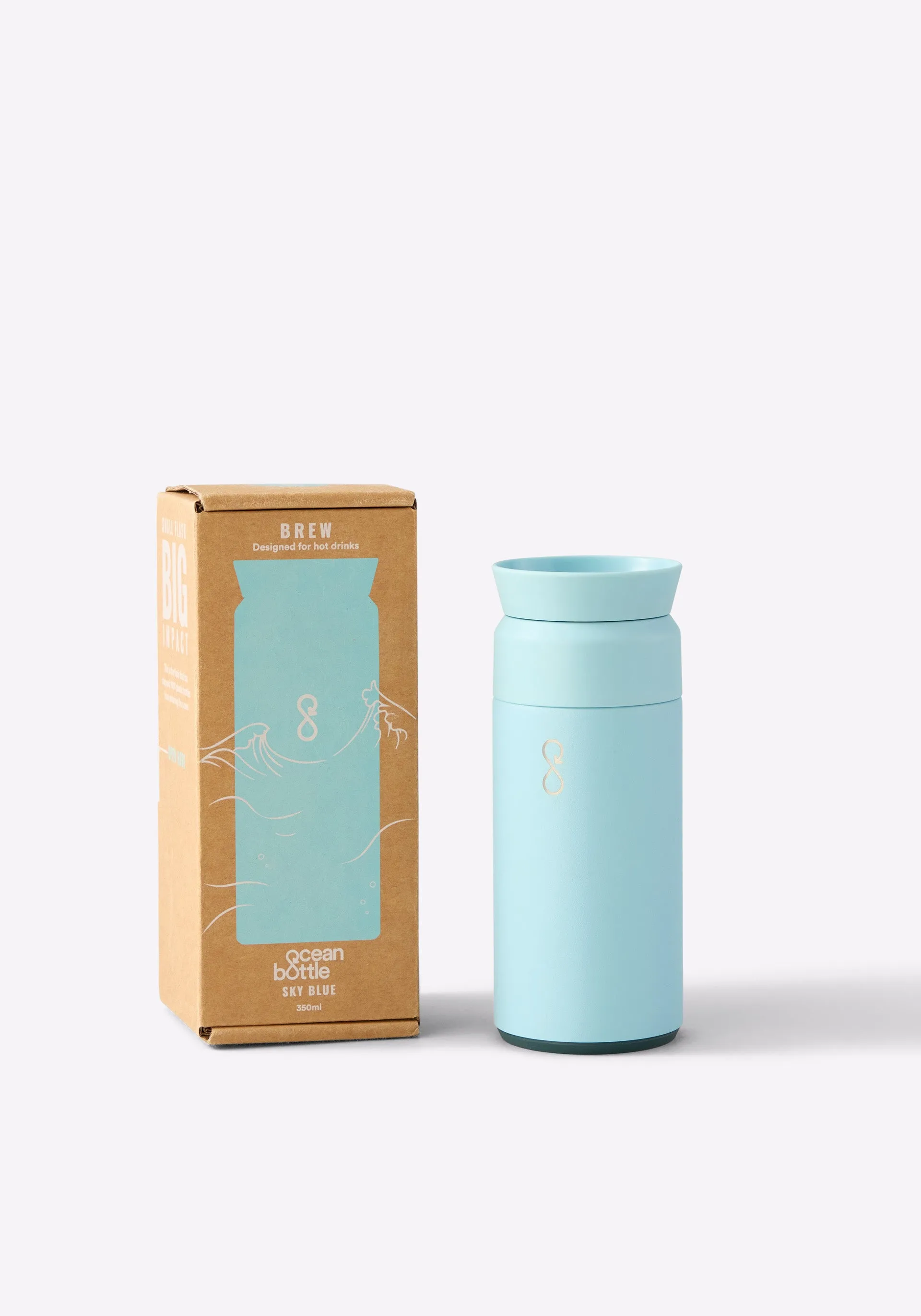 Brew Flask - Sky Blue (12oz)