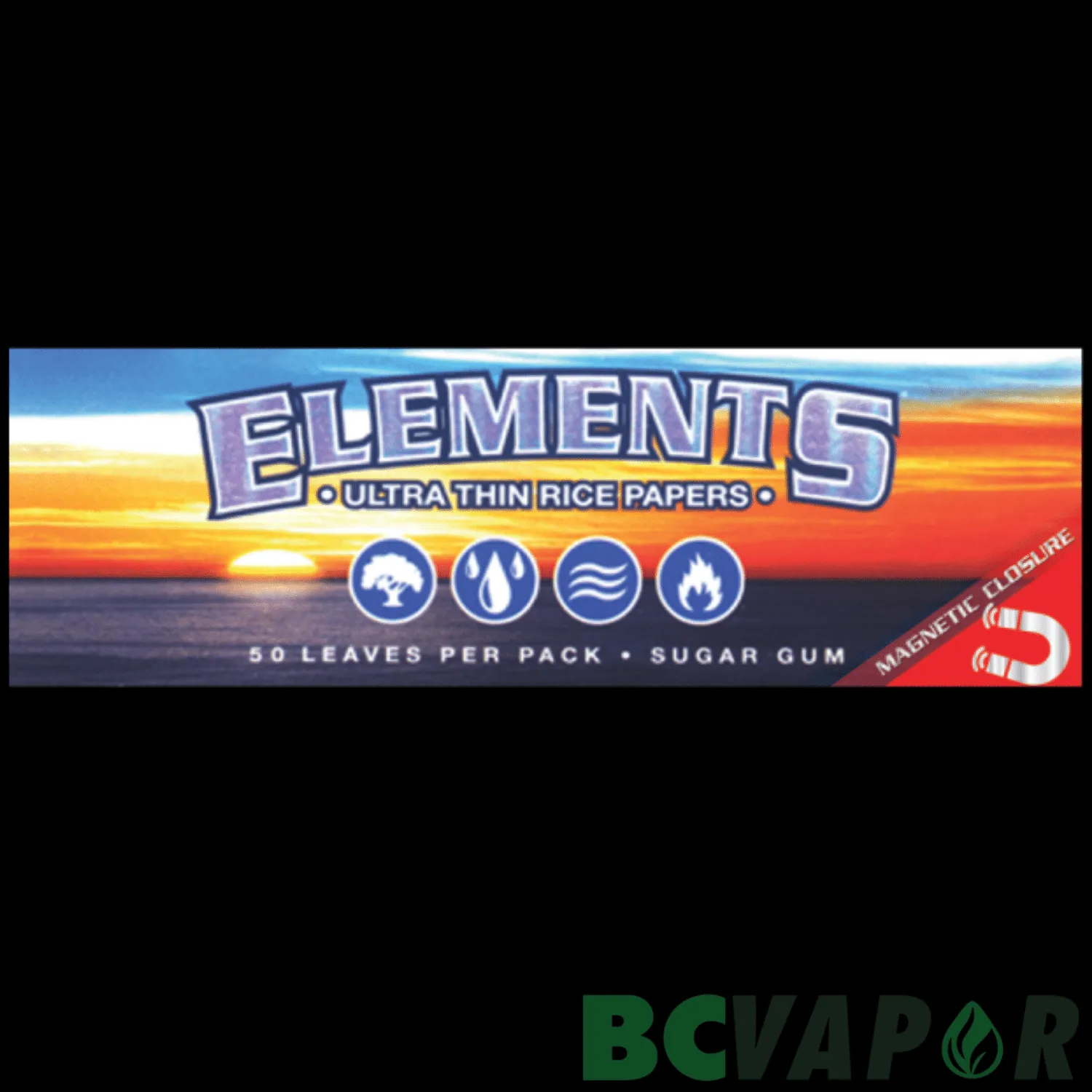 Elements Ultra Thin Rice Papers 1 1/4 Size