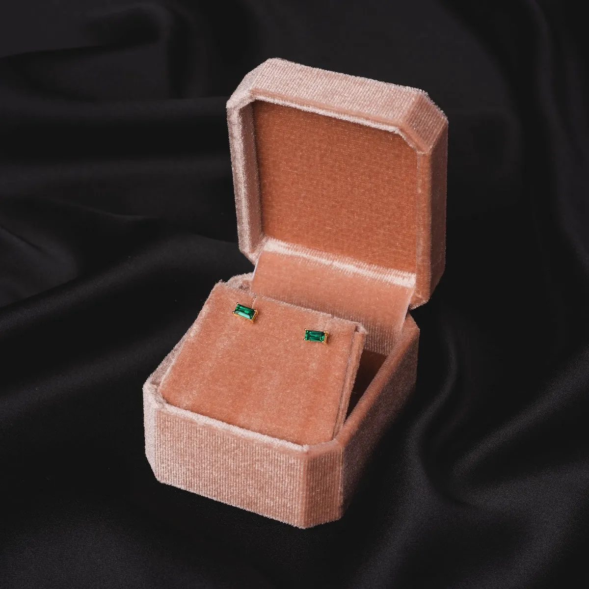 Fancy Velvet Earring & Necklace Box