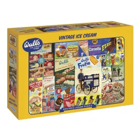 Gibsons 1000 Piece Jigsaw Puzzle - Vintage Wall's Ice Cream