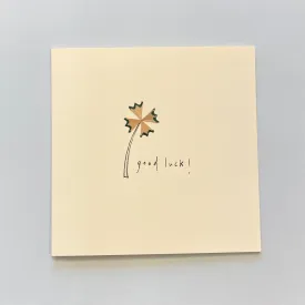 Greeting Card - good luck