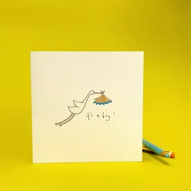 Greeting Card - it's a boy