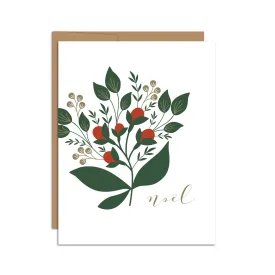 Hazelmade | Note Card "Noel" Winterberry