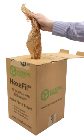 HexaFil Hexcelpack - Portable Void-fill box