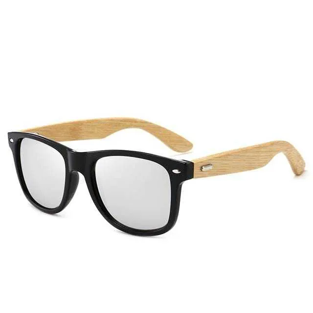 Men's Sunglasses Brand Designer Bamboo Glasses