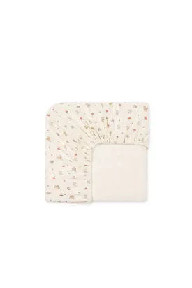 Organic Cotton Cot Sheet - Woodland Friends