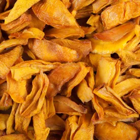 Organic Dried Mango Strips, 2kg bulk bag