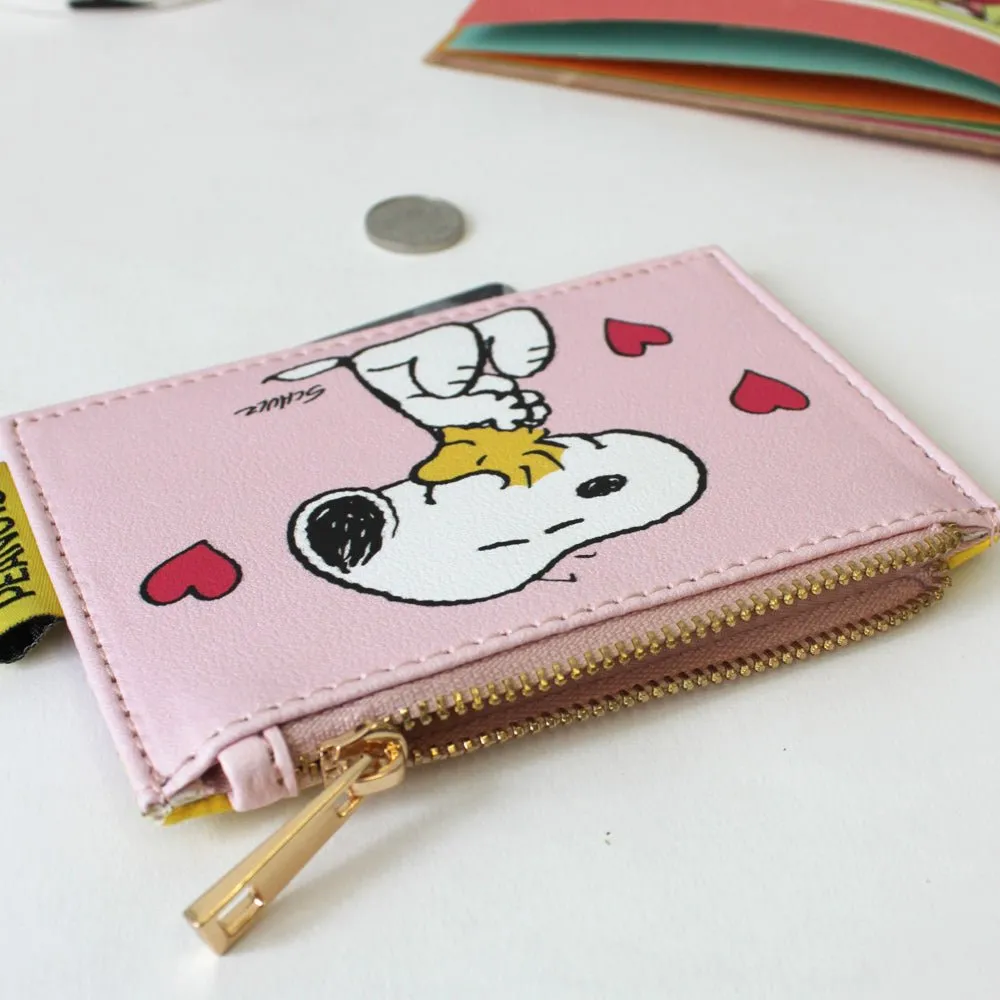 Peanuts 'Love' Zip Purse