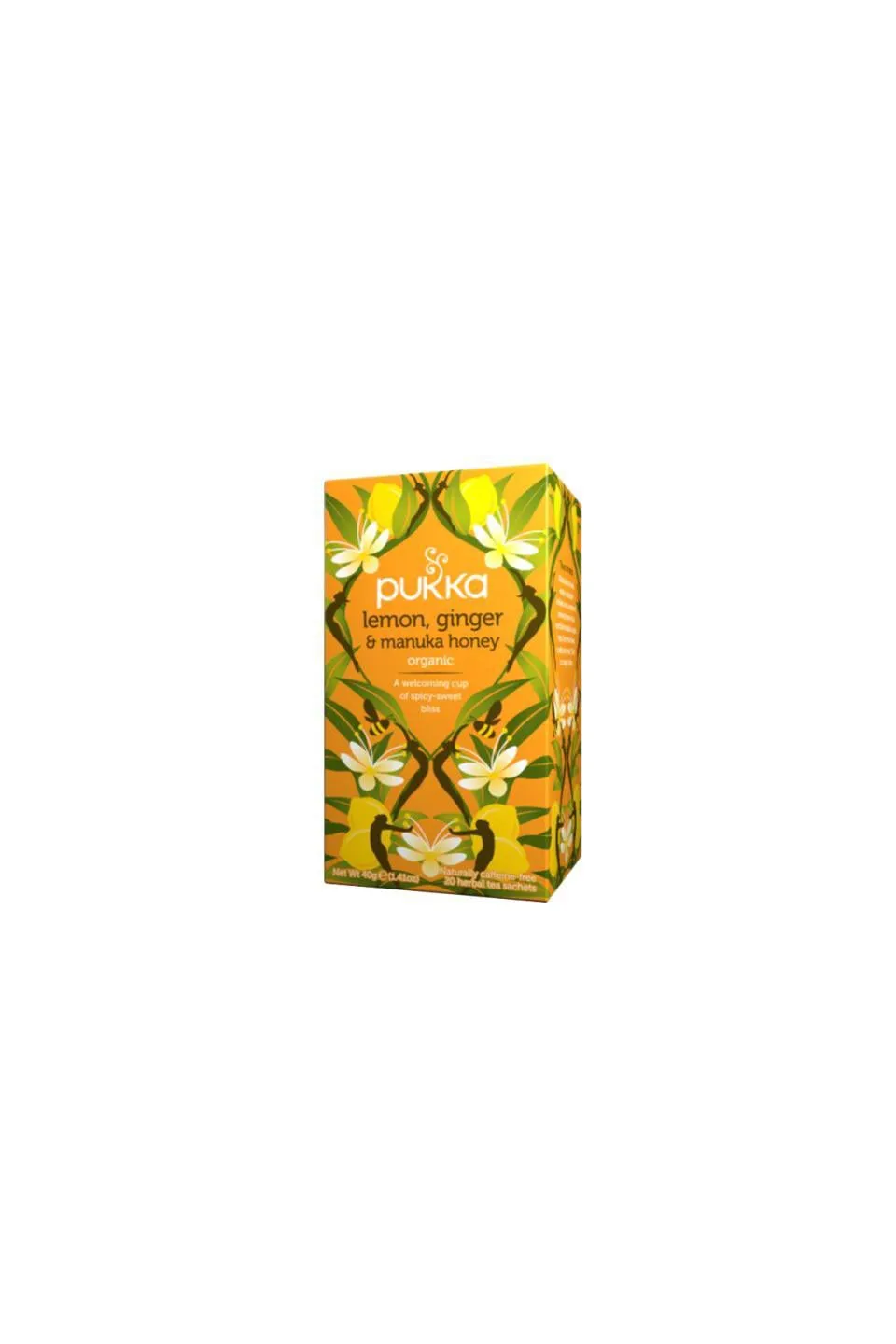 Pukka Lemon, Ginger & Manuka Honey Tea 20ct